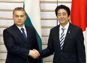 Hungarian prime minister in Japan