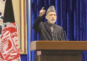 Afghan President Karzai