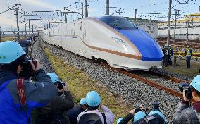 New E7 shinkansen bullet train
