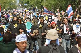 Demonstration in Thailand