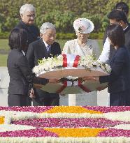 Japan emperor in India