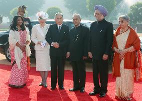 Japan emperor in India