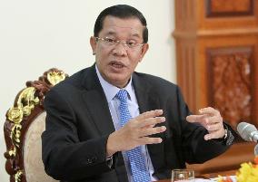 Cambodian Prime Minister Hun Sen