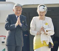 Japan emperor in India