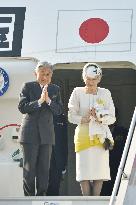 Japan emperor in India