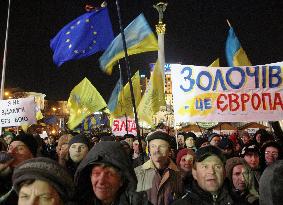 Demonstration in Ukraine