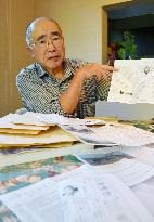 Man publishes newsletter about ex-residents in Fukushima town