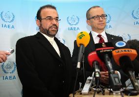 IAEA, Iran hold talks
