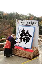 Kanji characterizing 2013