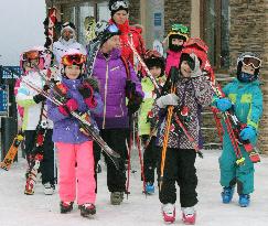 Ski slope in Sochi opens