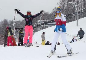 Ski slope in Sochi opens
