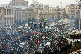 Demonstration in Ukraine