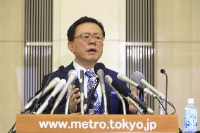 Tokyo Gov. Inose announces resignation