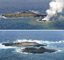 Japan's new island growing