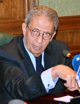 Egyptian politician Moussa