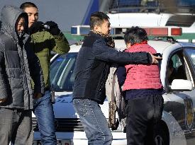 Security tight around Japanese Embassy in Beijing