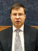 Latvian PM Dombrovskis