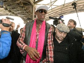 Rodman heads to N. Korea