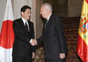 Japan, Spanish foreign minister meet