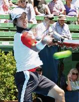 Nishikori off to winning start in Aussie Open warm-up event