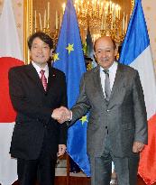 Japan minister in France