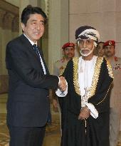 Japanese prime minister in Oman