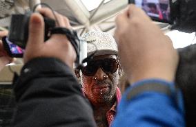 Rodman on way to N. Korea