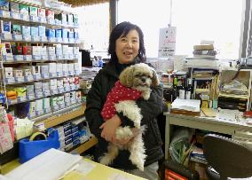 Pets cheering up owners' spirits since 2011 disaster