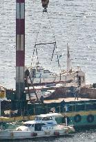 Collision between fishing boat, MSDF vessel