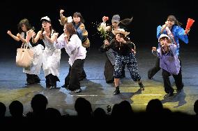 Fukushima dancers perform in Tokyo