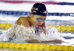Watanabe wins 100m breaststroke on final day at Konami Open