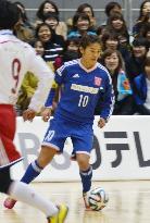 Soccer's Sawa plays at charity futsal match