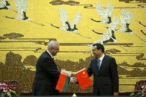 China, Belarus prime ministers meet in Beijing