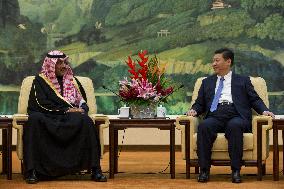 China's Xi, Kuwaiti foreign minister hold talks in Beijing