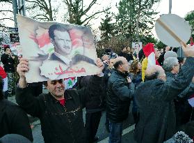 Syrian demonstration in Switzerland