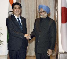 Japanese prime minister in India