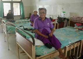 Leprosy patient in Indonesia