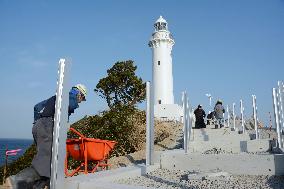 Shioyazaki Lighthouse in Fukushima Pref. to reopen