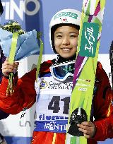 Takanashi wins 3rd straight junior world title