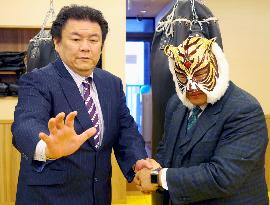 Former sumo wrestler Takatoriki turns to pro wrestling