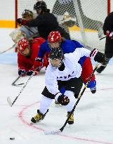 Japan falls to Russia in Olympic women's hockey warm-up game