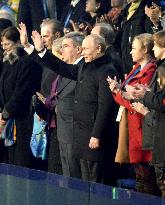 Putin, Bach attend opening ceremony