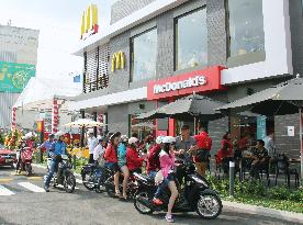 McDonald's opens in Vietnam