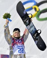 Sage Kotsenburg of U.S. Sochi Olympic men's snowbord slopestyle