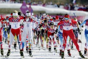 Sochi Olympics women's skiathlon