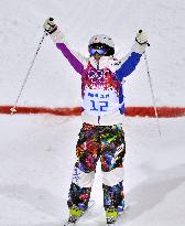 Uemura in Sochi Olympics moguls final
