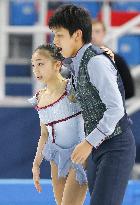 Takahashi, Kihara perform in team figure skating at Sochi