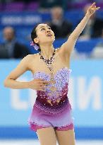 Asada shows emotion in team figure skating at Sochi