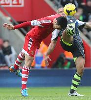 Southampton's Yoshida in game against Stoke City