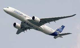 A350 jetliner in Singapore